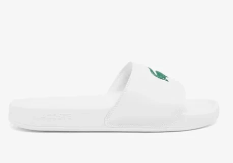 Slide Lacoste SERVE branca - 3