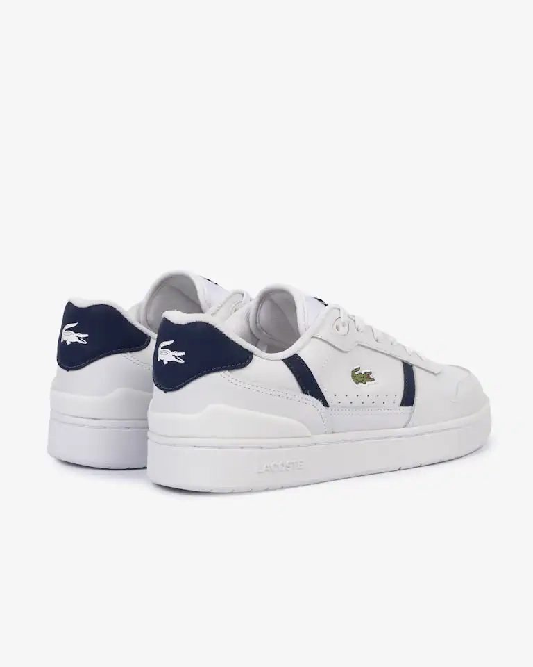 Tênis Lacoste T-CLIP branco e azul marinho  - 2