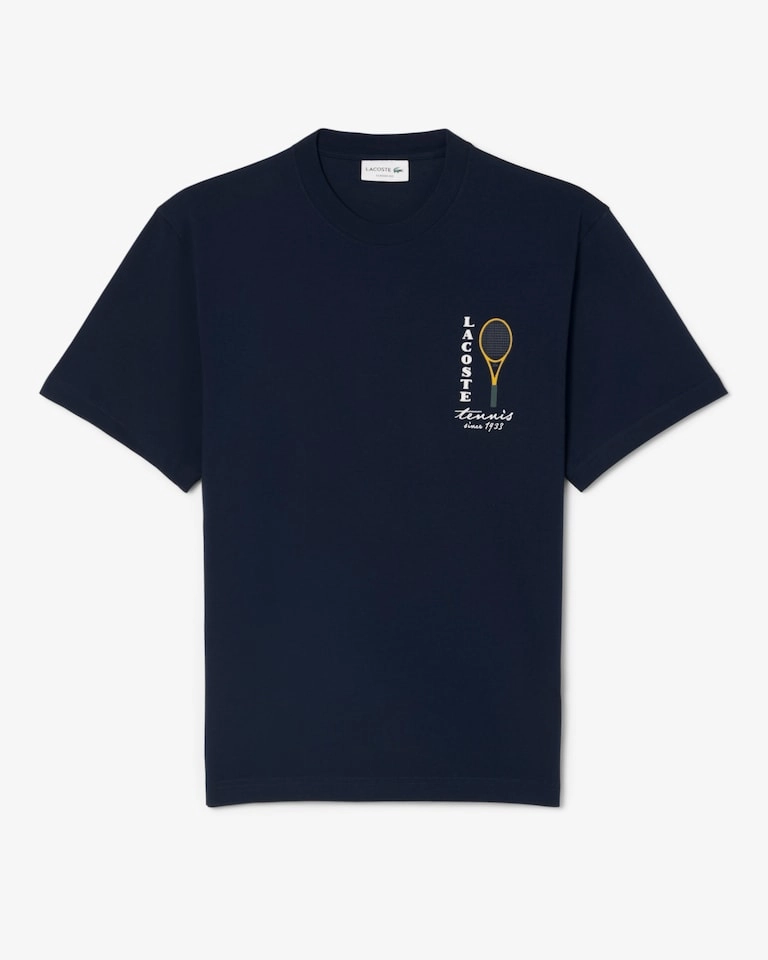 Camiseta Lacoste estampada tennis  - 1