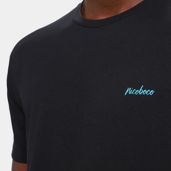 Camiseta Nicoboco Friday Masculina - Preto