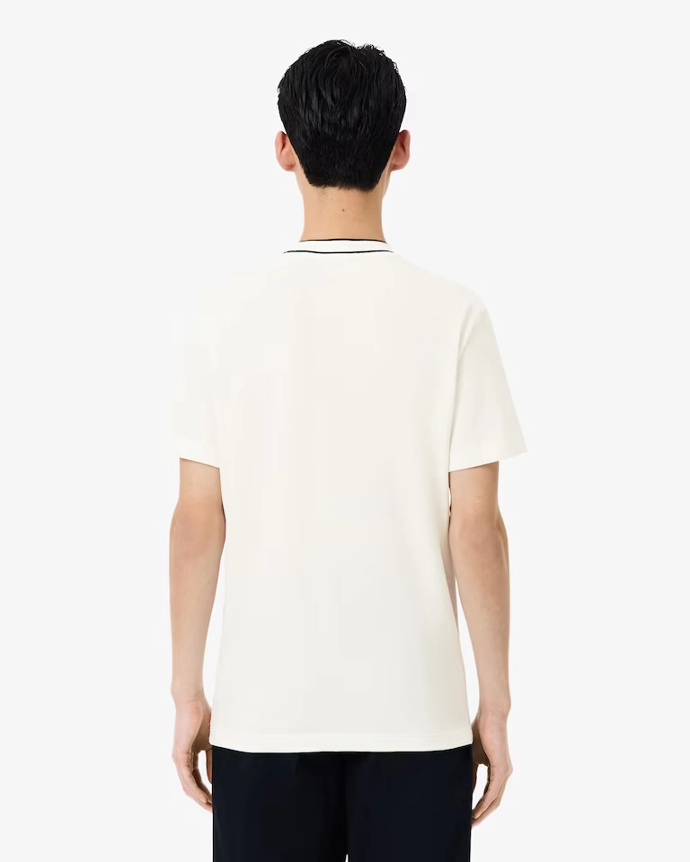 Camiseta lacoste detalhe gola  - 3