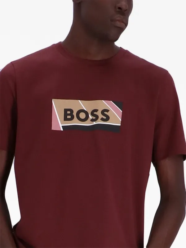 Camiseta Boss estampa logo - 3