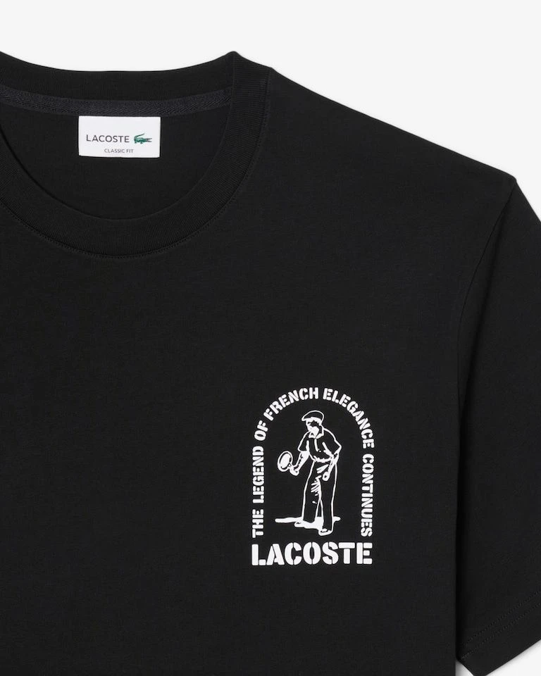 Camiseta Lacoste the legend T-shirt de Algodão Grosso Estampado - 2