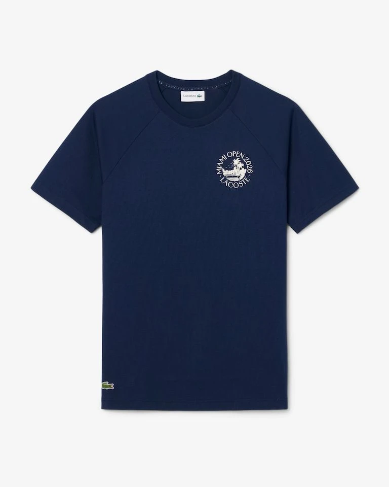 Camiseta Lacoste Gráfica Edição Miami Open - 1