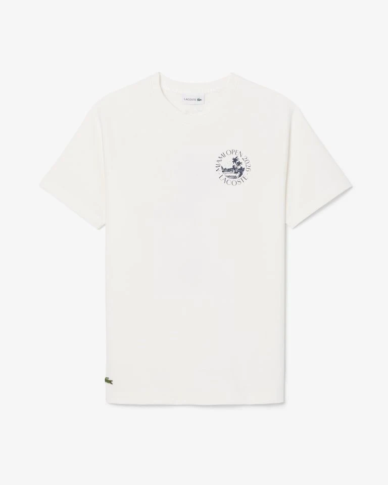 Camiseta Lacoste Gráfica Edição Miami Open - 1