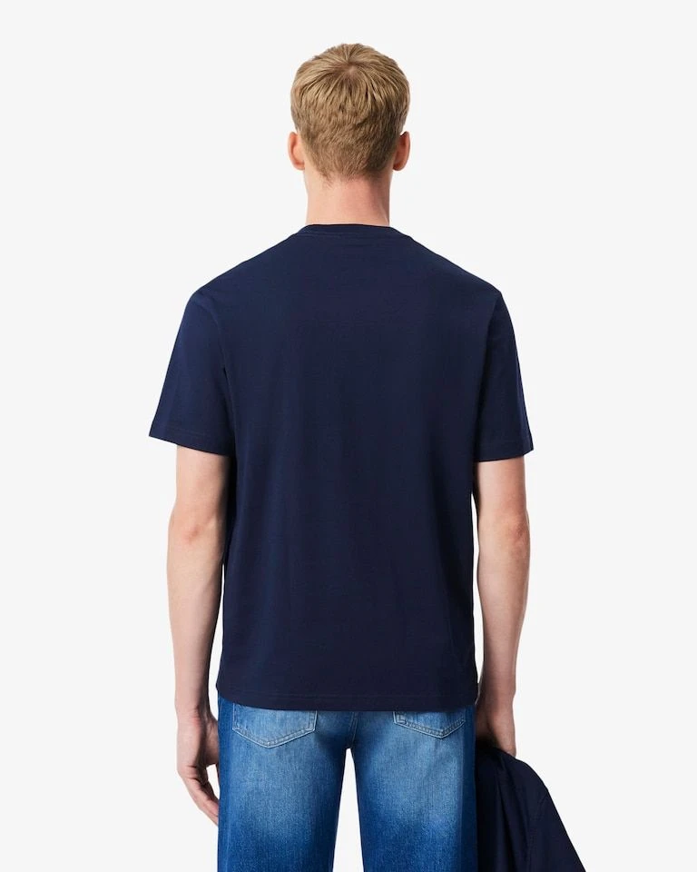 Camiseta Lacoste de Algodão com Bolso  - 3