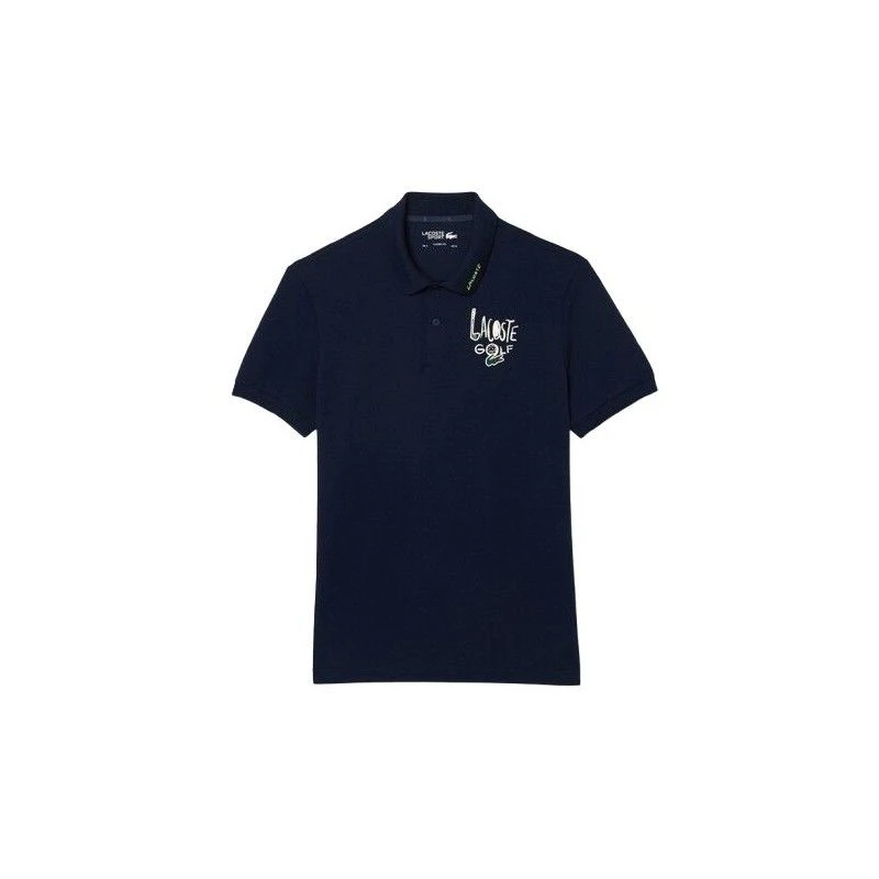 Camiseta Lacoste azul marinho | Polo Ultra Dry Anti UV - 1