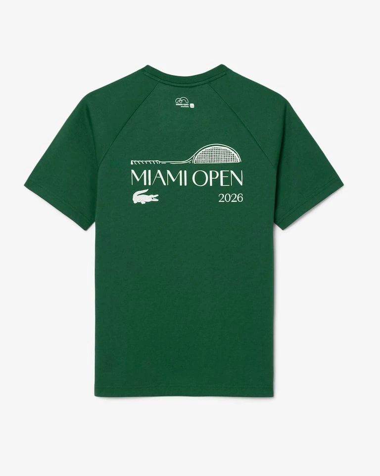 Camiseta Lacoste Estampada Edição Miami Open - 2