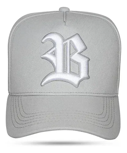 Boné BLCK Snapback Wings cinza claro