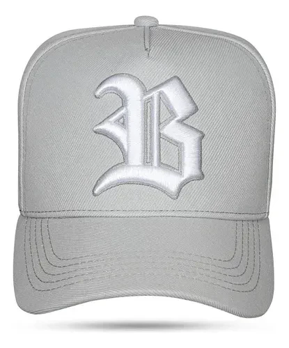 Boné BLCK Snapback Wings cinza claro - 1
