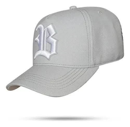 Boné BLCK Snapback Wings cinza claro - 2