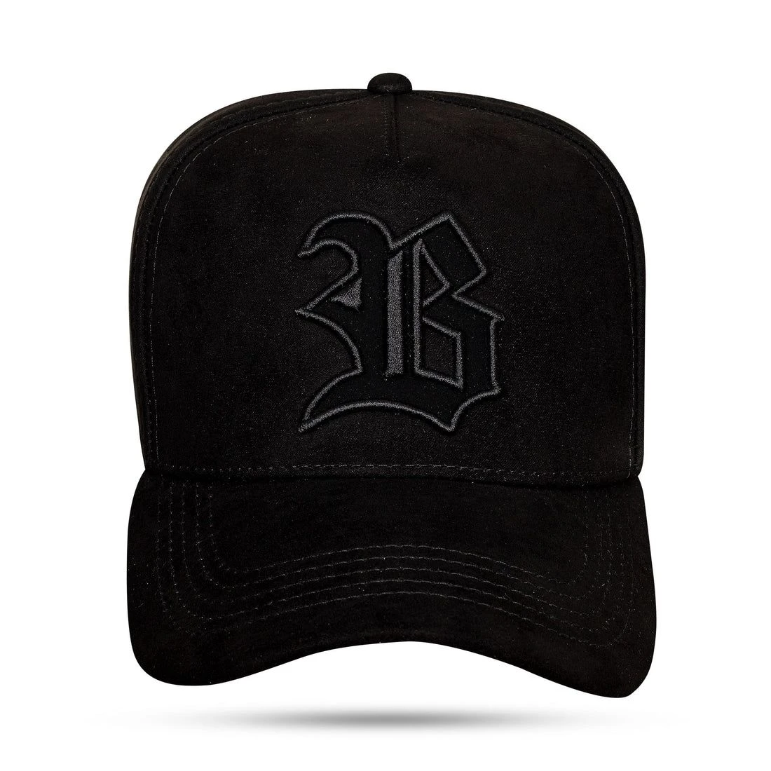 Boné BLCK Snapback Suede All Black Logo Contour  - 1