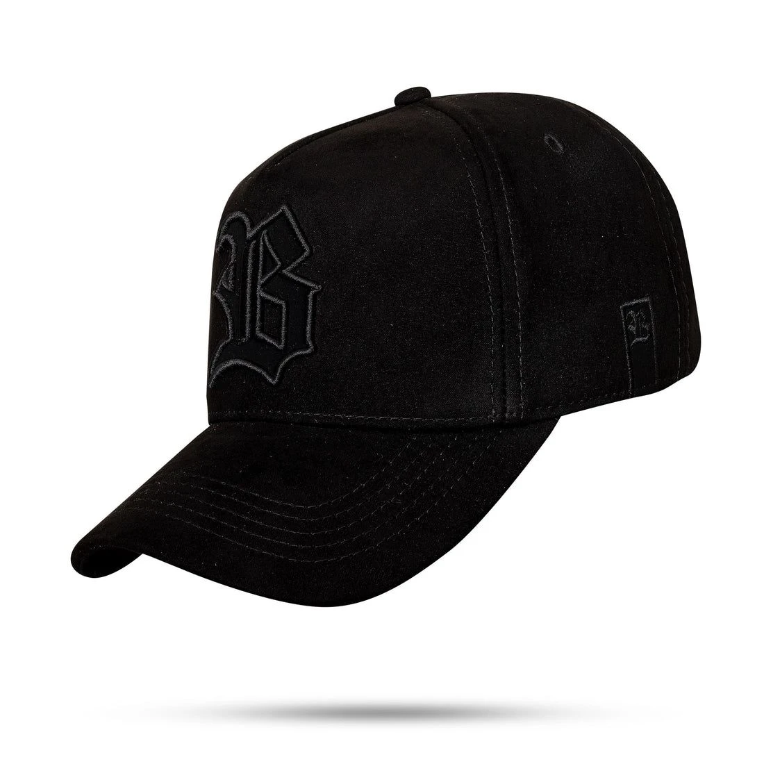 Boné BLCK Snapback Suede All Black Logo Contour  - 2