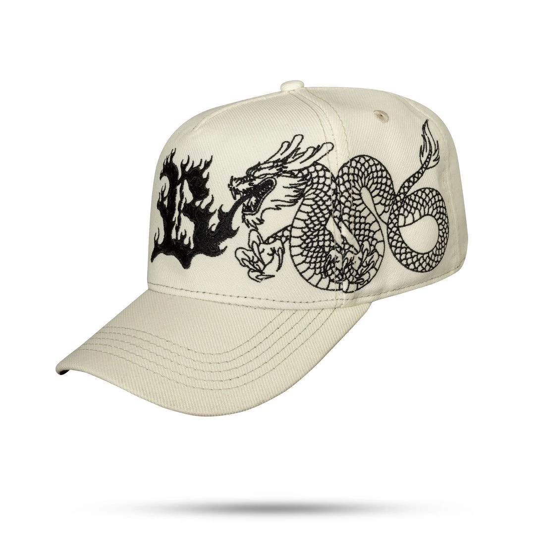 Boné BLCK Snapback Off White Dragon Fire Preto  - 2