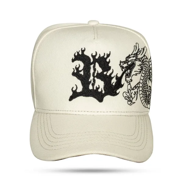 Boné BLCK Snapback Off White Dragon Fire Preto 