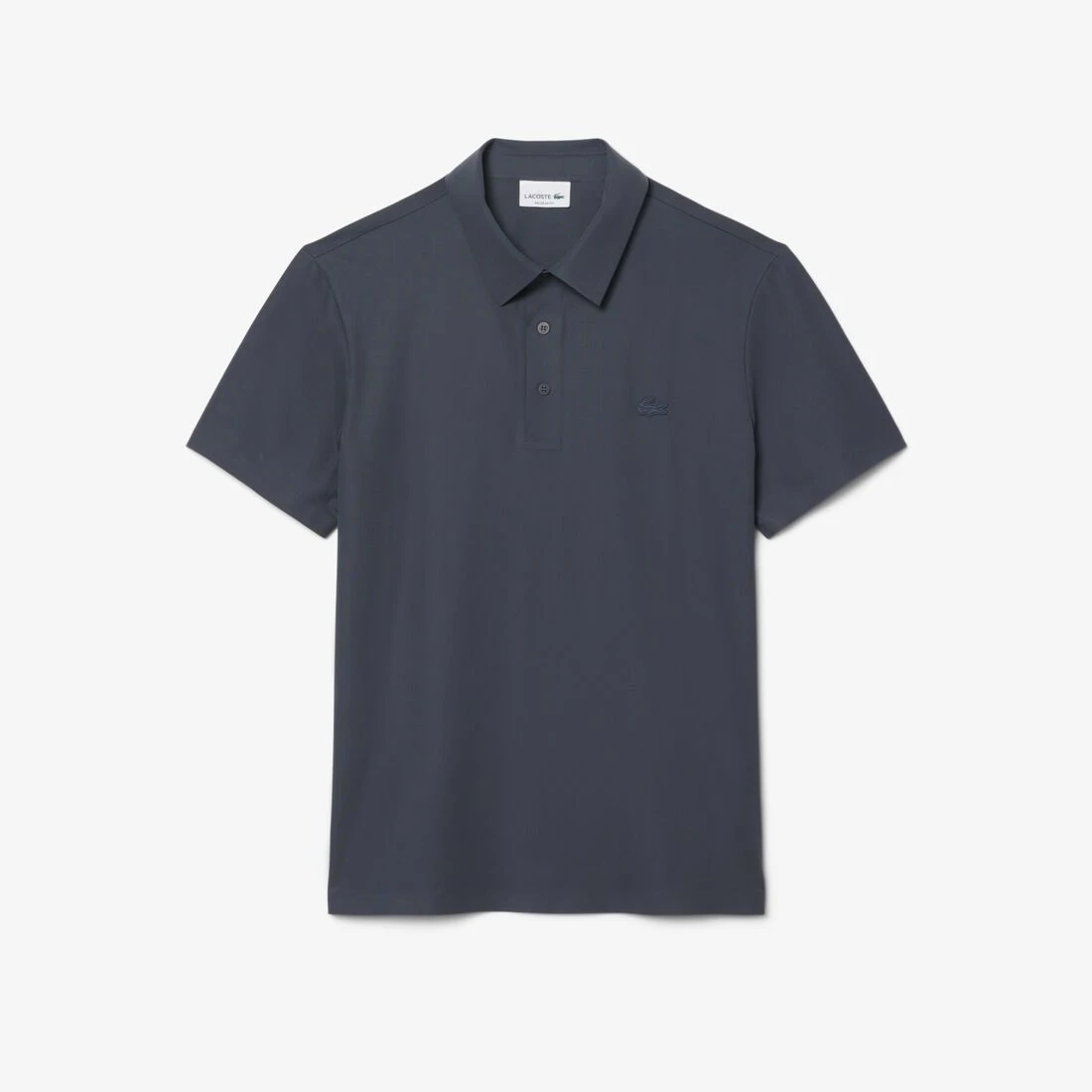 Polo Lacoste Regular Fit Paris Preta  - 1