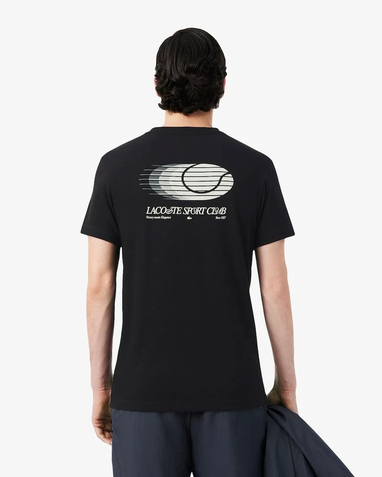 Camiseta Esportiva Estampada Ultra Dry Preta  - 4