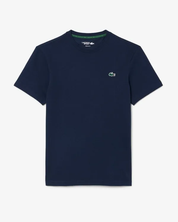 Camiseta Esportiva Estampada Ultra Dry Azul marinho 