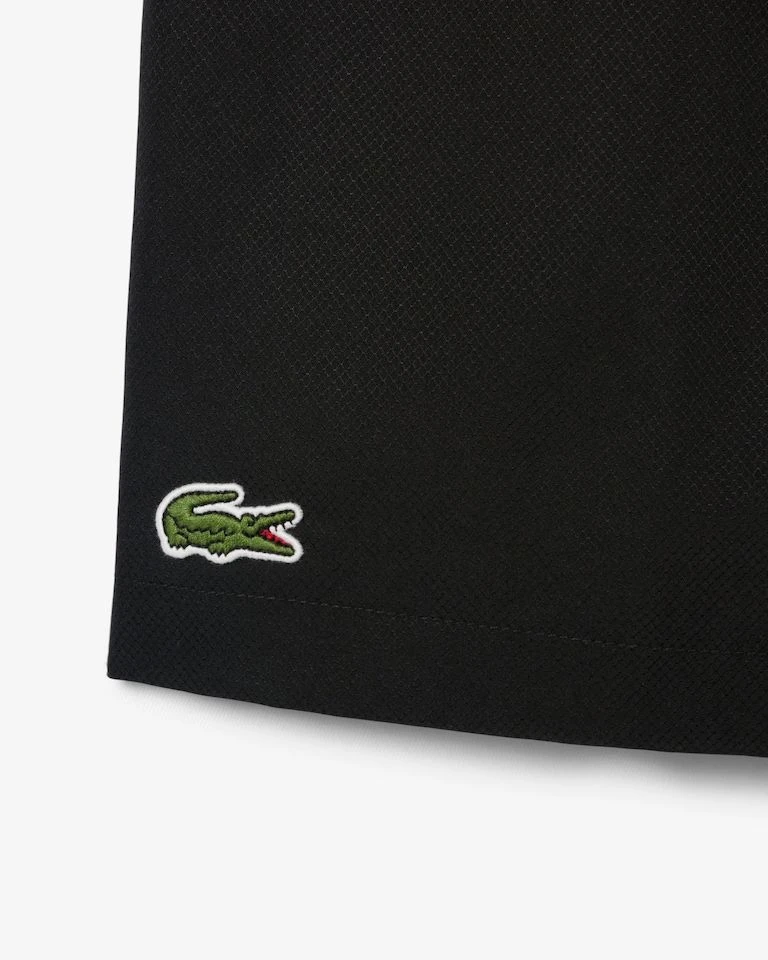 Bermuda Lacoste relaxed Fit preta  - 3