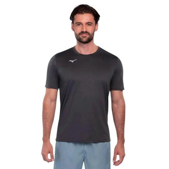 Camiseta Mizuno Energy 2.0 Masculina - Grafite - 1