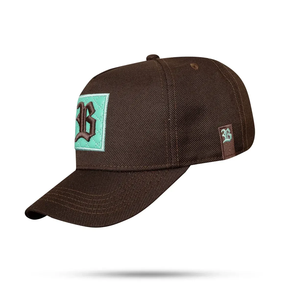 Boné snapback Marrom puff  - 2