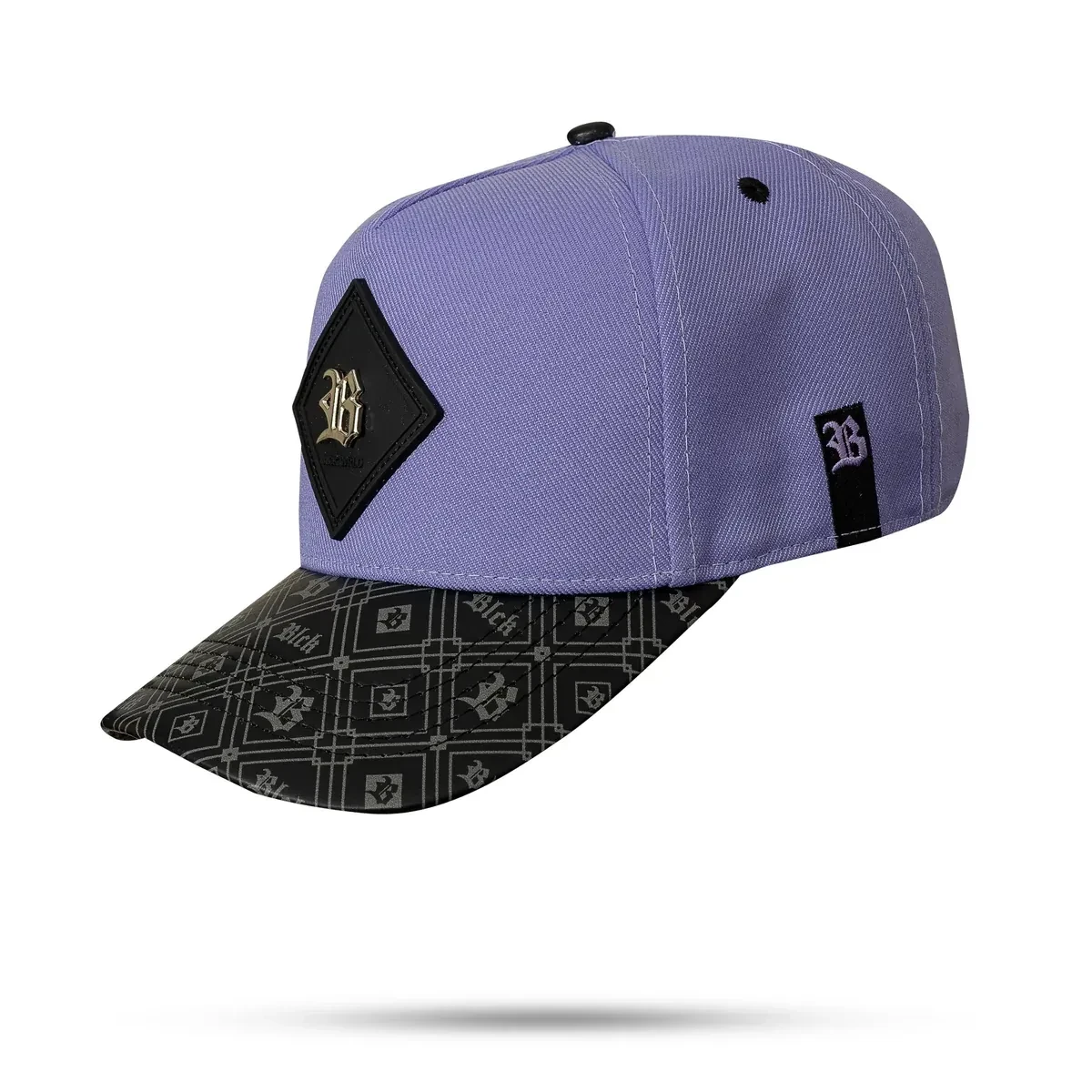 Boné snapback Lilás iconic  - 2