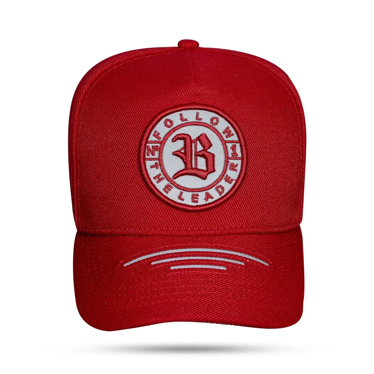 Boné snapback Laser cut follow red  - 2