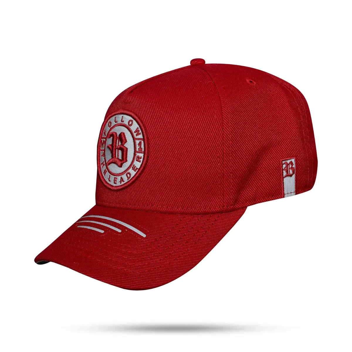 Boné snapback Laser cut follow red  - 3