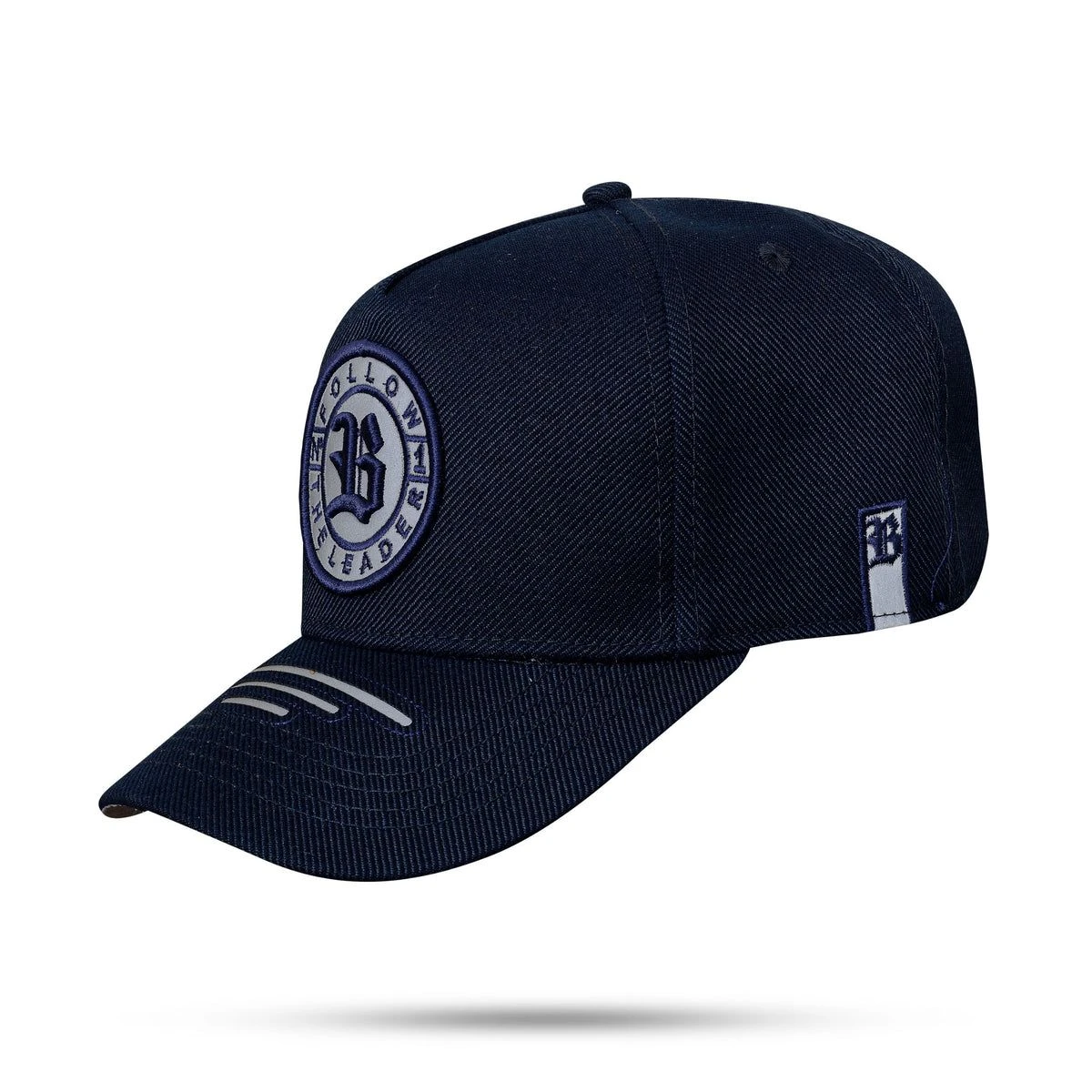 Boné snapback laser cut follow navy blue  - 2