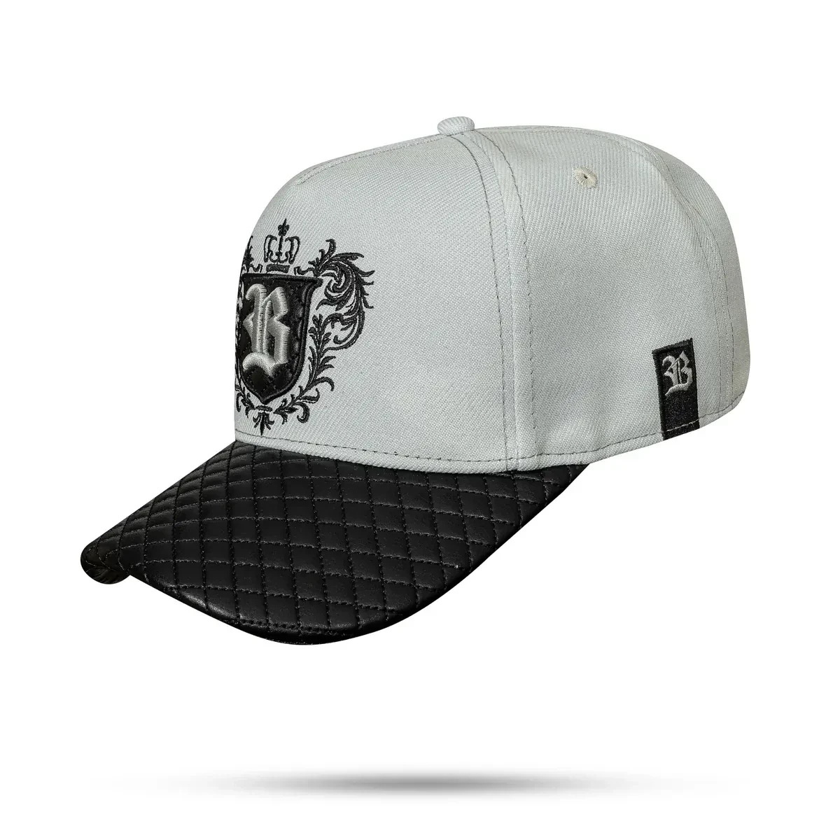 Boné snapback Cinza claro imperial crest  - 2