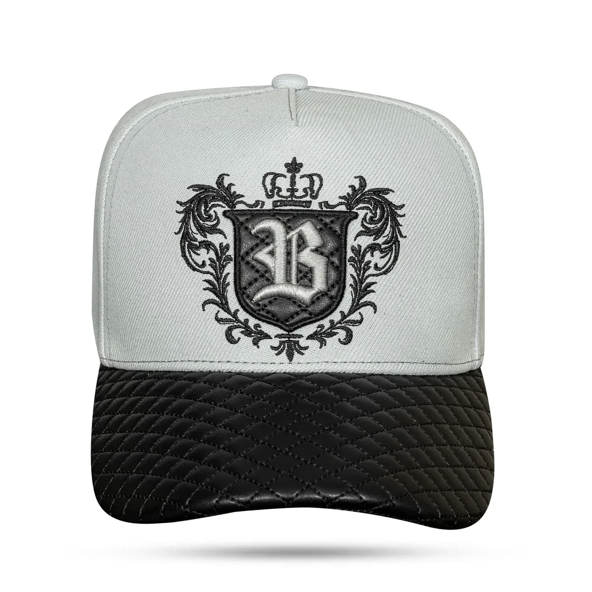 Boné snapback Cinza claro imperial crest  - 1