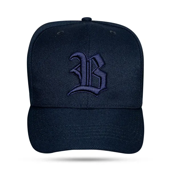 Boné snapback Azul marinho contra aba blue sky 