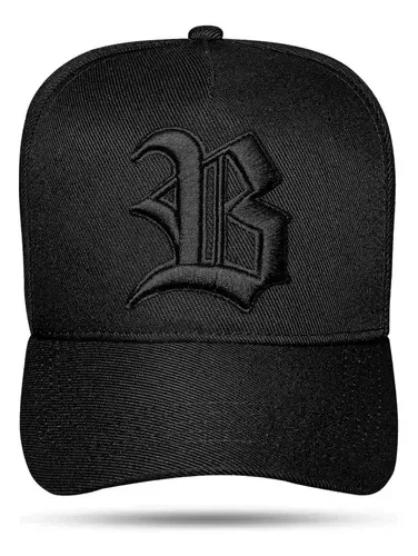 Boné snapback Preto B piano  - 1