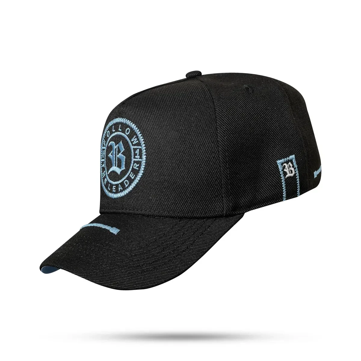 Boné snapback new zig zag black  - 2
