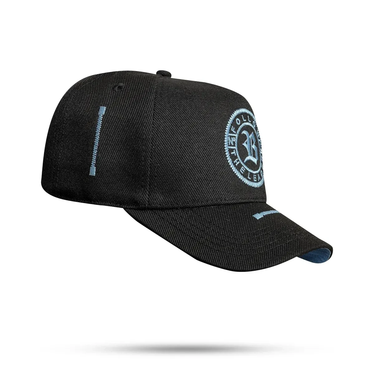 Boné snapback new zig zag black  - 3