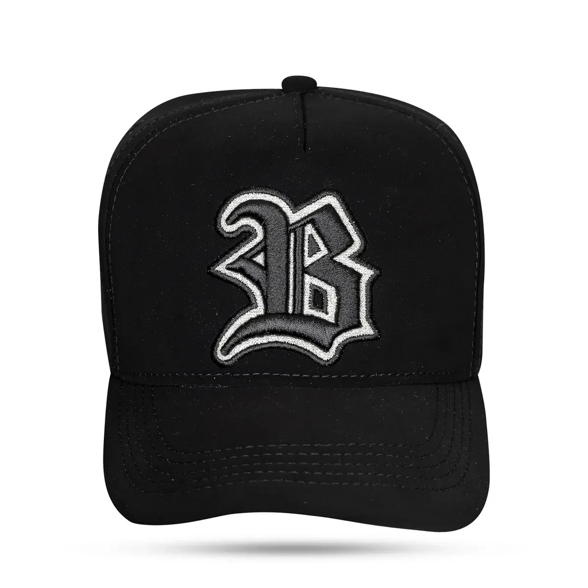 Boné snapback Nobuck shine white  - 1