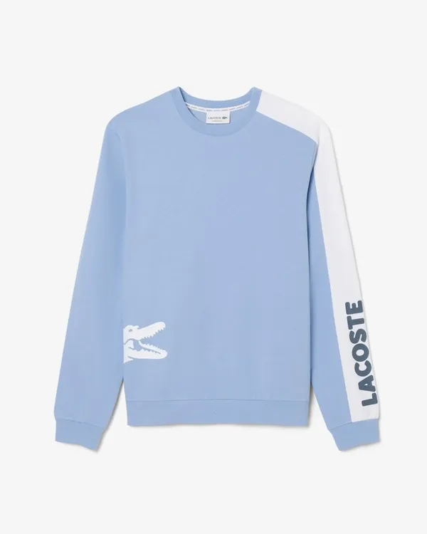 Moletom Lacoste azul claro 