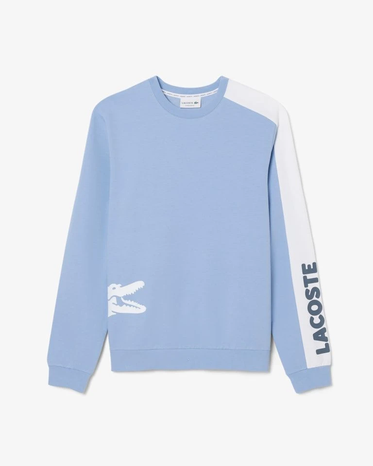 Moletom Lacoste azul claro  - 1