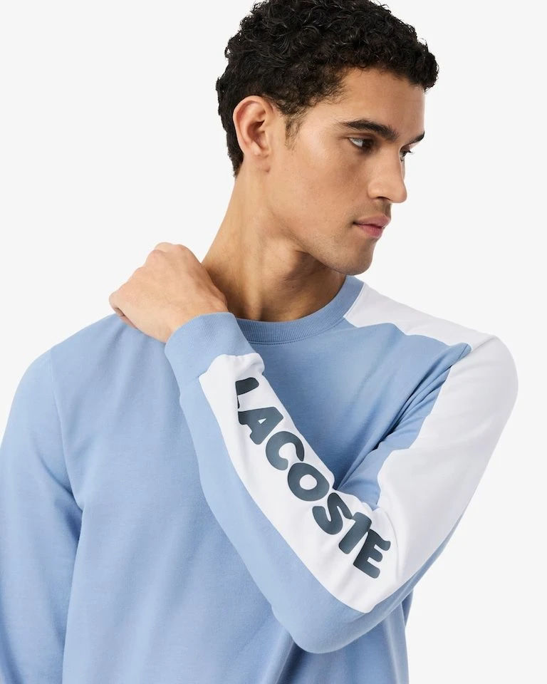 Moletom Lacoste azul claro  - 2
