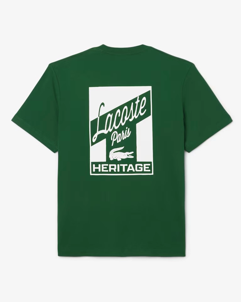 Camiseta Lacoste Paris verde  - 2