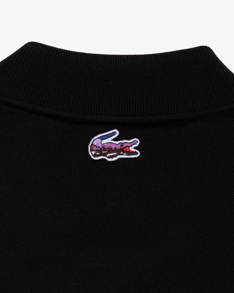Polo Lacoste Paris preta  - 3