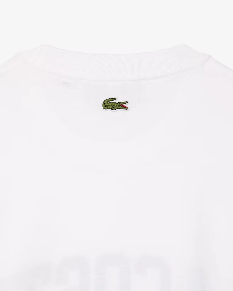 Camiseta Lacoste Sportwear branca  - 3