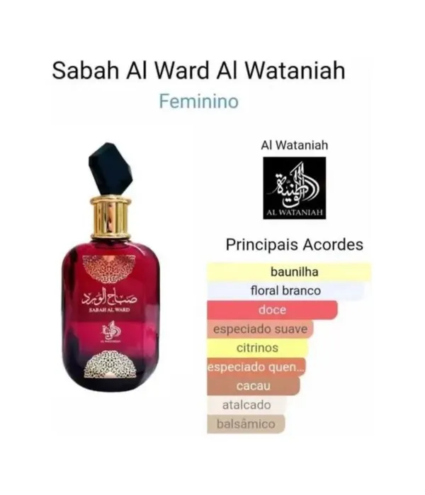 Sabah Al Ward Eau de Parfum - Al Wataniah  - imagem 2
