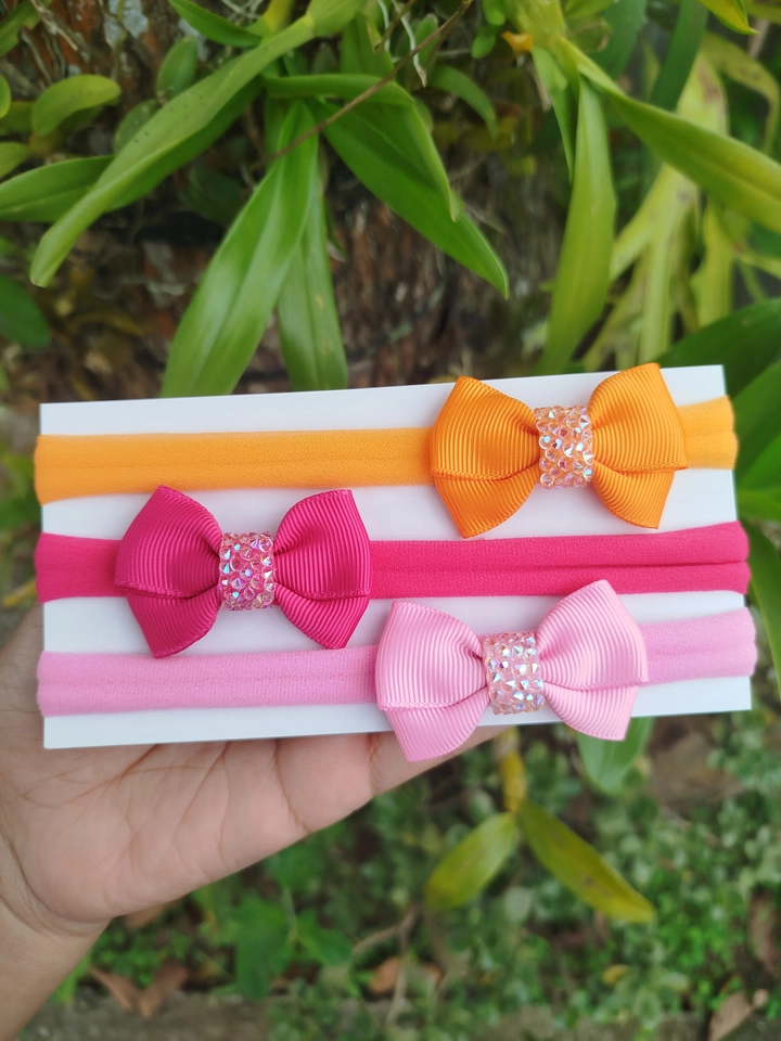 Kit trio baby com strass - 8