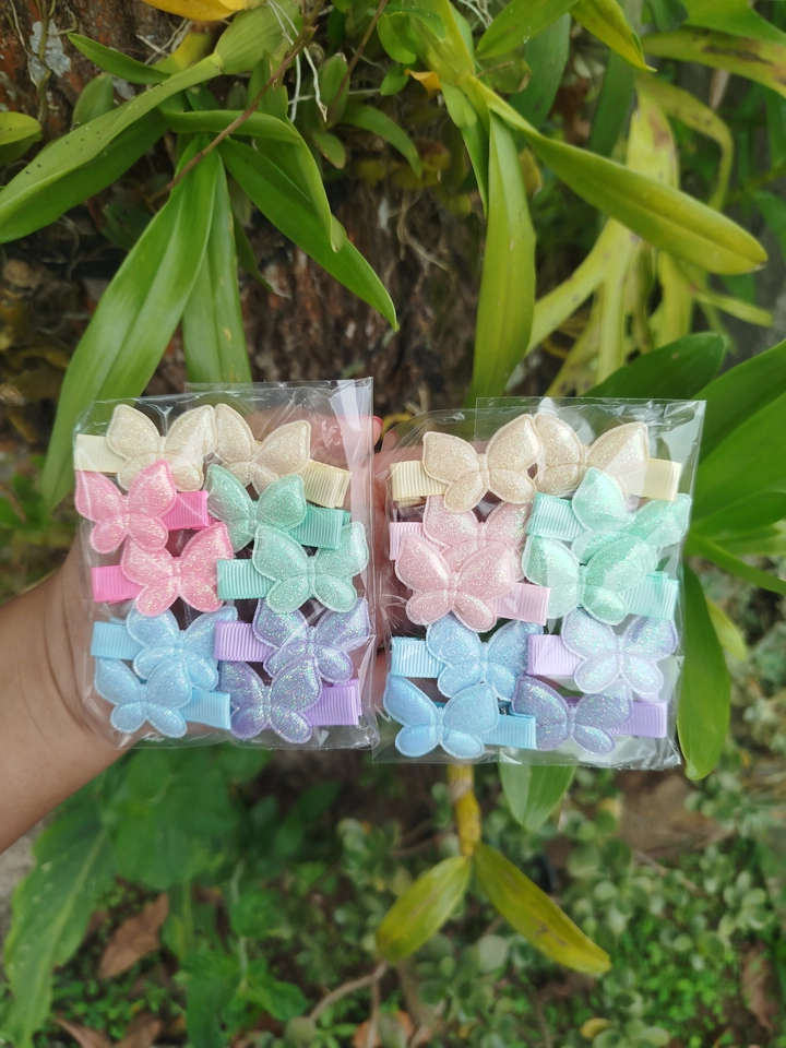 Kit com mini borboletas