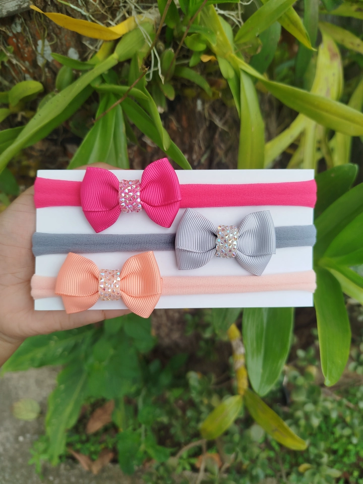Kit trio baby com strass - 5