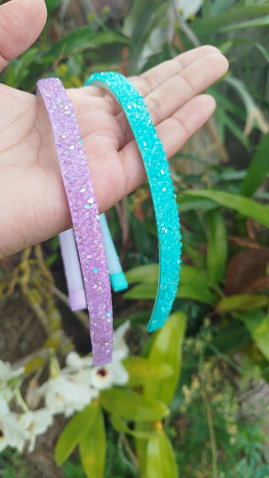 Tiara de strass