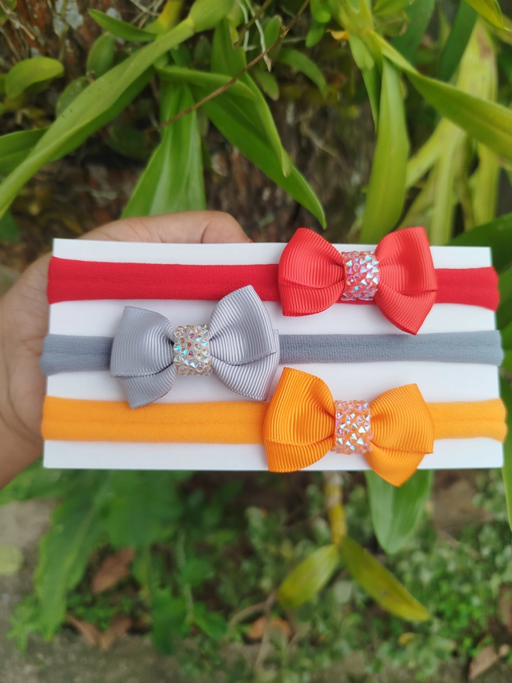 Kit trio baby com strass - 2