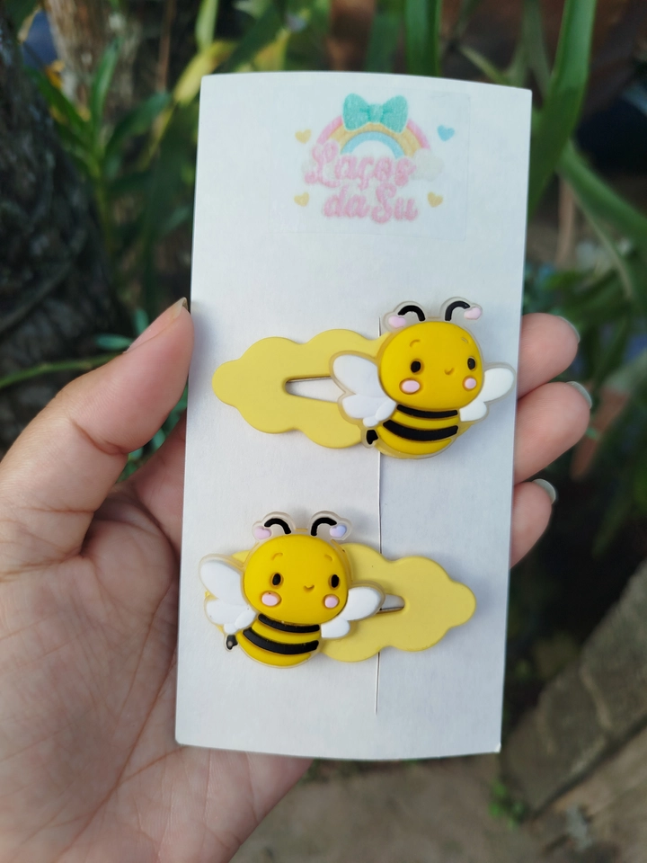 Parzinho de tictac com aplique - 8