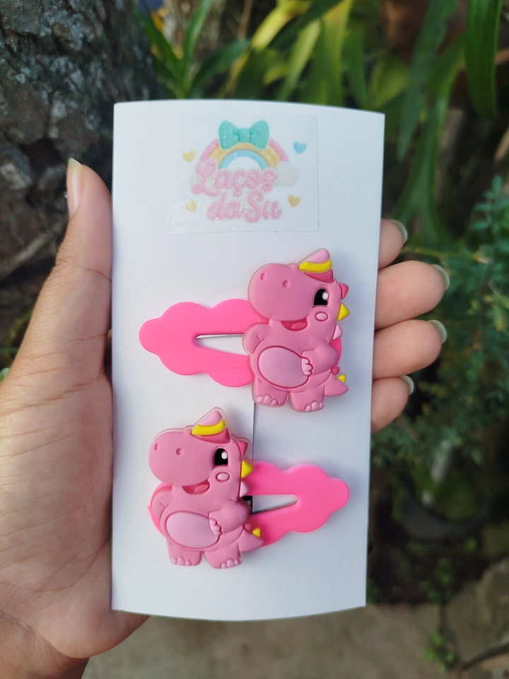 Parzinho de tictac com aplique - 4